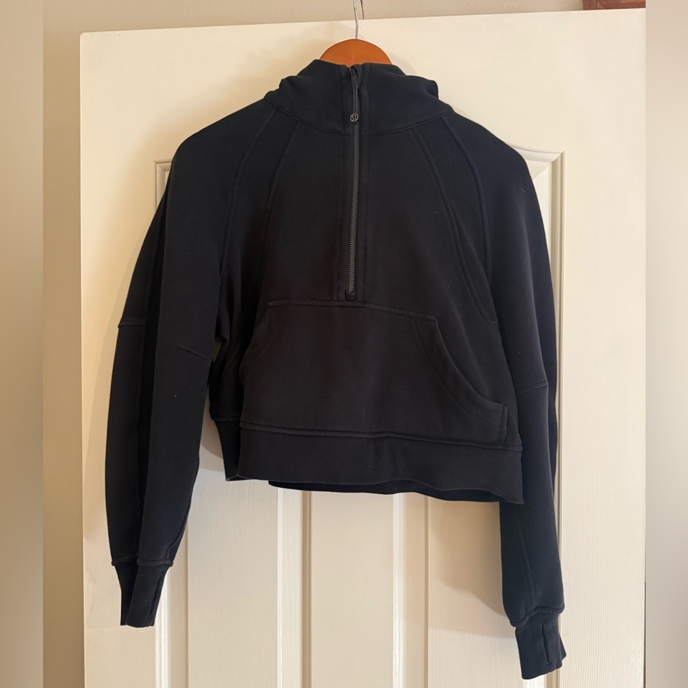 Black Lululemon Scuba Hoodie